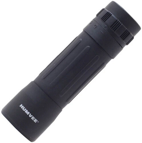 Humvee Monocular 10x25 Black HMV-B-MONO-BLK 4 3/8" overall. Anti-reflective ruby - Image 2 of 2