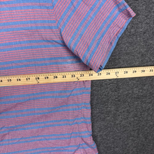 Bonobos Shirt Mens XXL Long Slim Short Sleeve Button Down Striped Summer Preppy - Picture 5 of 8