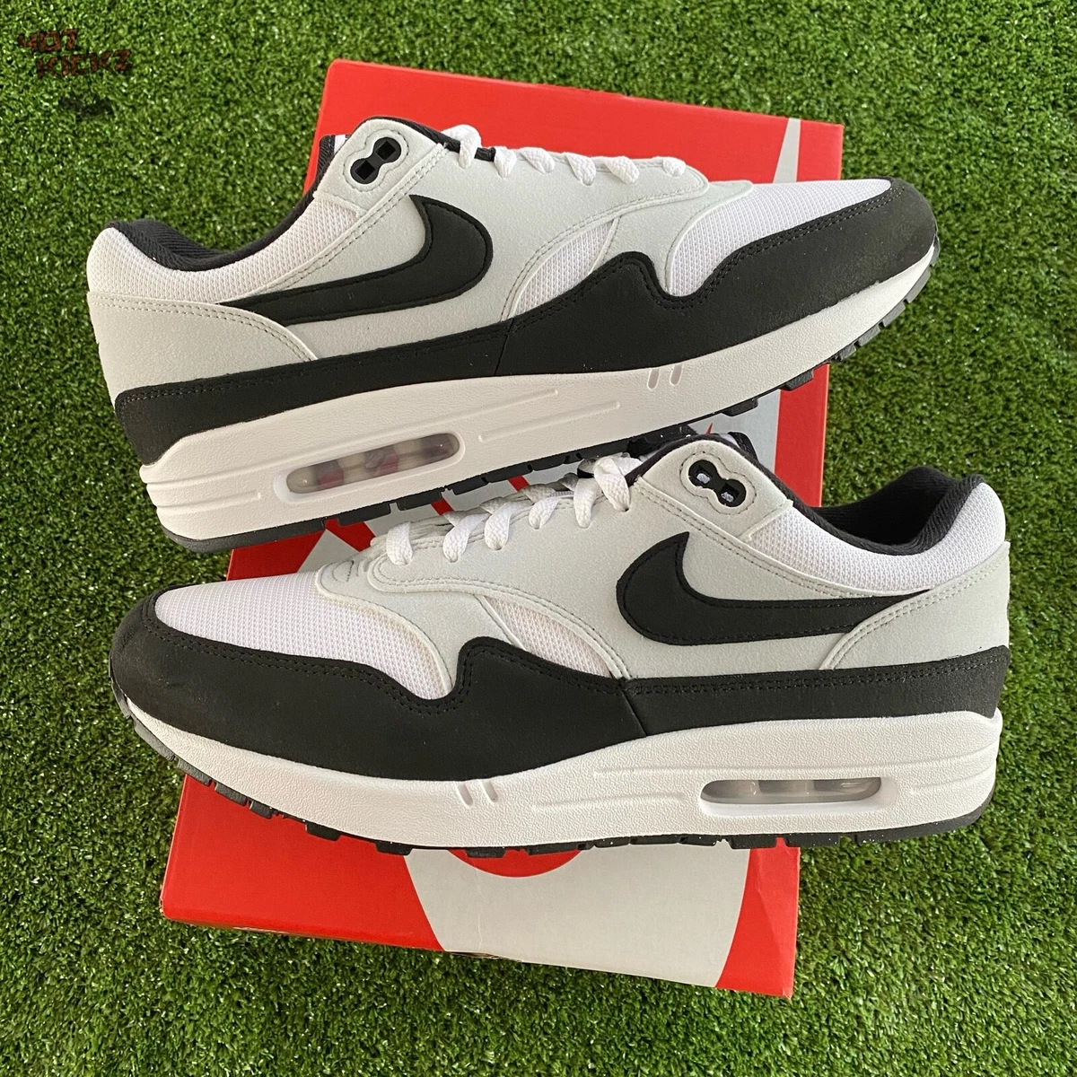 Men's shoes Nike Air Max 1 Premium Pure Platinum/ White-Black