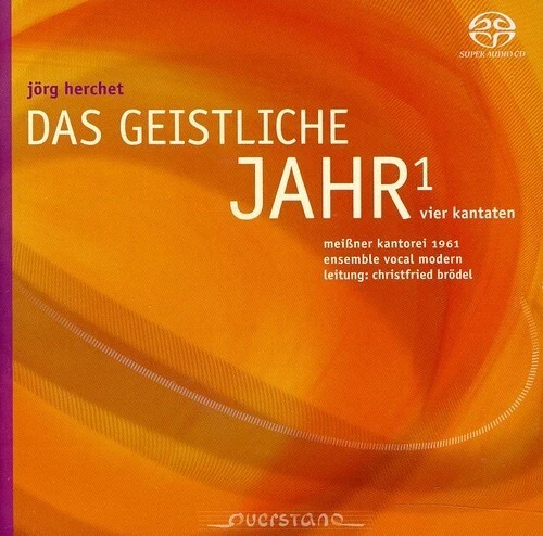 HERCHET / ENSEMBLE VOCAL MODERN / BRODEL - DAS GEISTLICHE JAHR (JEWEL CASE) NEW - Picture 1 of 1