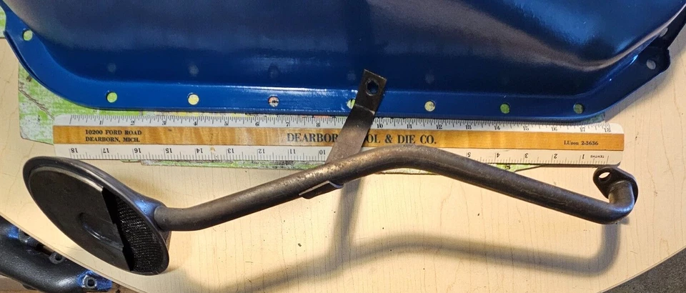 Cadillac Deville 429 1964 motor cárter de aceite y camioneta de aceite 1965-1967 OEM Foto 2 de 4