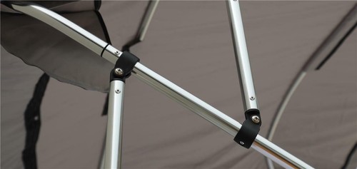 Bimini Top Aluminio 3 Arcos Compatible con Glastron SIERRA 175 SL I/O 1989-1991 - Imagen 9 de 15