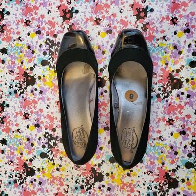 Life Stride Simply Comfort Gibson Black Wedge Shoes | eBay