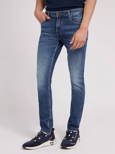 Guess Denim Chris - Jeans Super Skinny Jeans - Taglia 31-45 Abbigliamento Uomo - Imagen 2 de 2