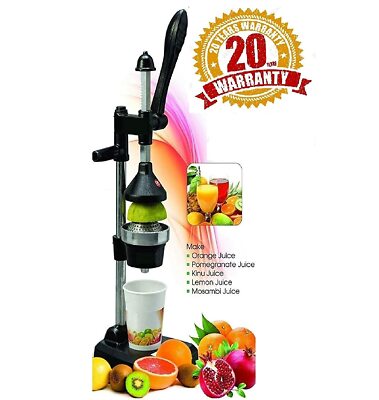 Kalsi CE Certified Hand Press Juicer with Food Grade Pressure Cup