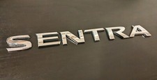 2012-2019 Nissan Sentra Rear Trunk Badge Logo Letters Tailgate Chrome Emblem Oem 2012-2019 Nissan Sentra Rear Trunk Badge Logo Letters Tailgate Chrome Emblem Oem