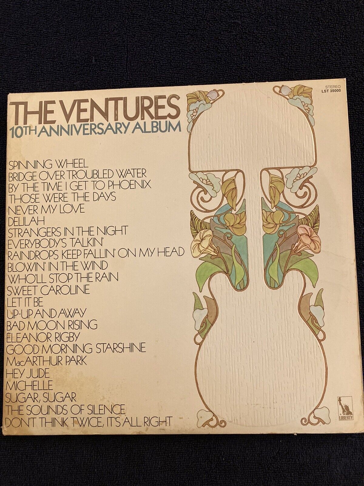 The VENTURES~ 10th Anniversary Album. 1970 Vinyl 2xLP. Clean Copy!  Quick Ship!