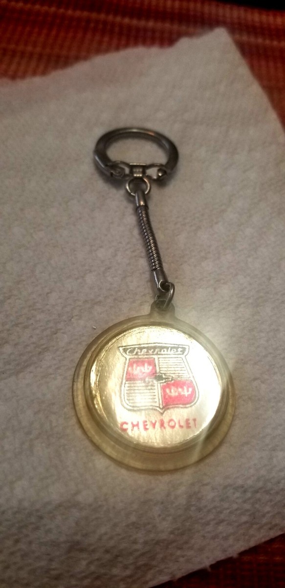 1950's Vintage Fink Chevrolet Horicon Wi. Key Chain Ring 1950's Vintage Fink Chevrolet Horicon Wi. Key Chain Ring