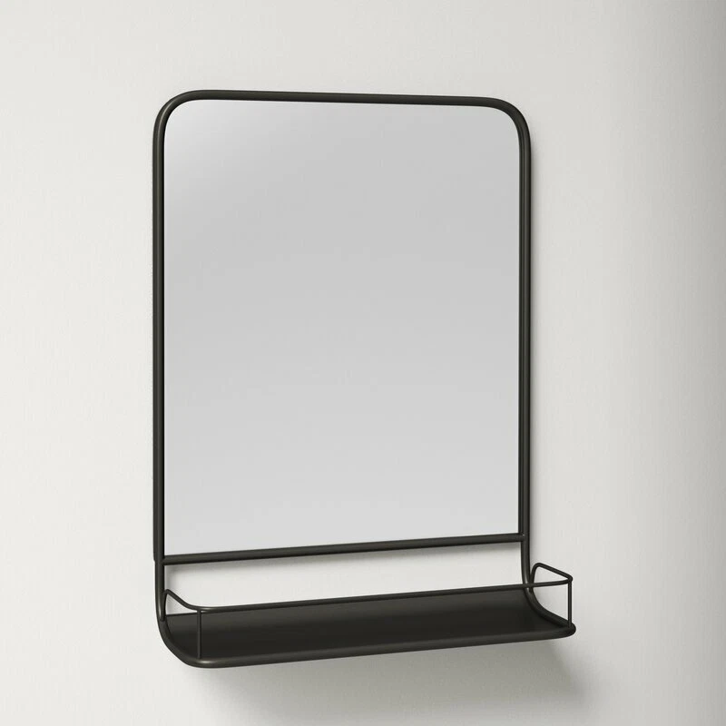 New in Box Inman Modern & Contemporary With Shelves Accent Mirror $385 FLA34 - Image 4 of 4