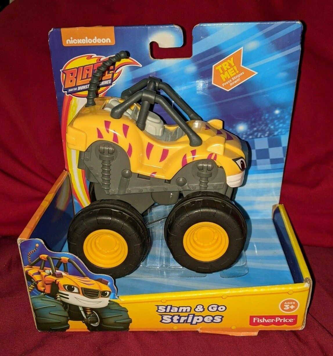 Carro Slam & Go Blaze Monster Machines