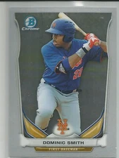 Dominic Smith NY Mets 2014 Bowman Chrome Draft Top Prospect