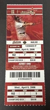 4-5-2006  Ricky Nolasco MLB Debut Full Ticket Astros Marlins 1st Strikeout