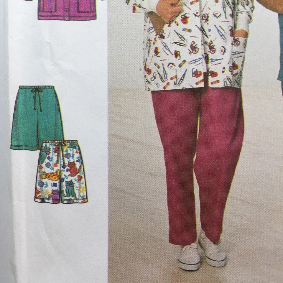 Simplicity 8088 V Scrubs Nurse Doctor Medic Hospital Uniform New Uncut Pattern - Image 3 of 4