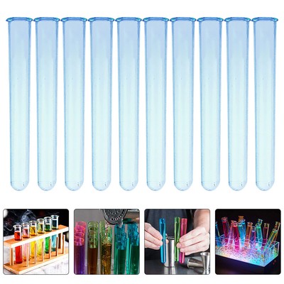  10 Pcs Muddler for Cocktails Test Tube Cup Chemical Nightclub
