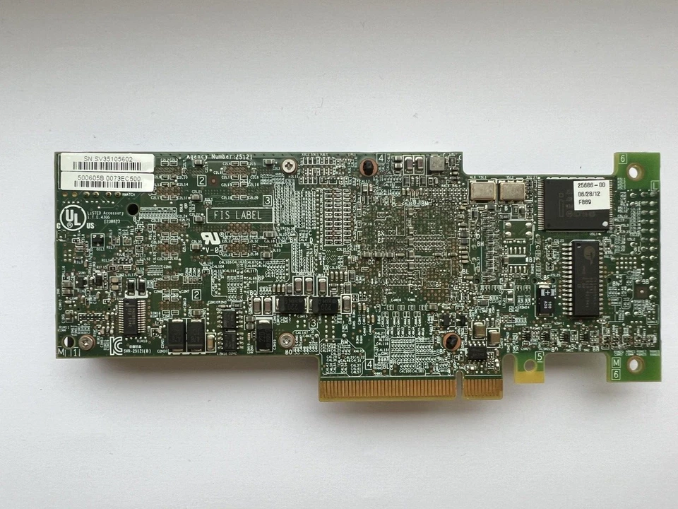 IBM SERVERAID M5014 SATA/SAS PCIe x 8 RAID CONTROLLER 46C8929 6Gb/s LSI 92xx-8i - Image 4 of 4
