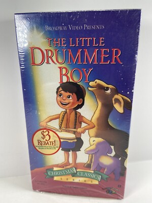 The Little Drummer Boy (VHS, 1993) f.h.e Sealed Watermarked