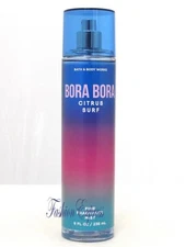 BATH & BODY WORKS BORA BORA CITRUS SURF FRAGRANCE BODY MIST SPRAY 8 FL OZ