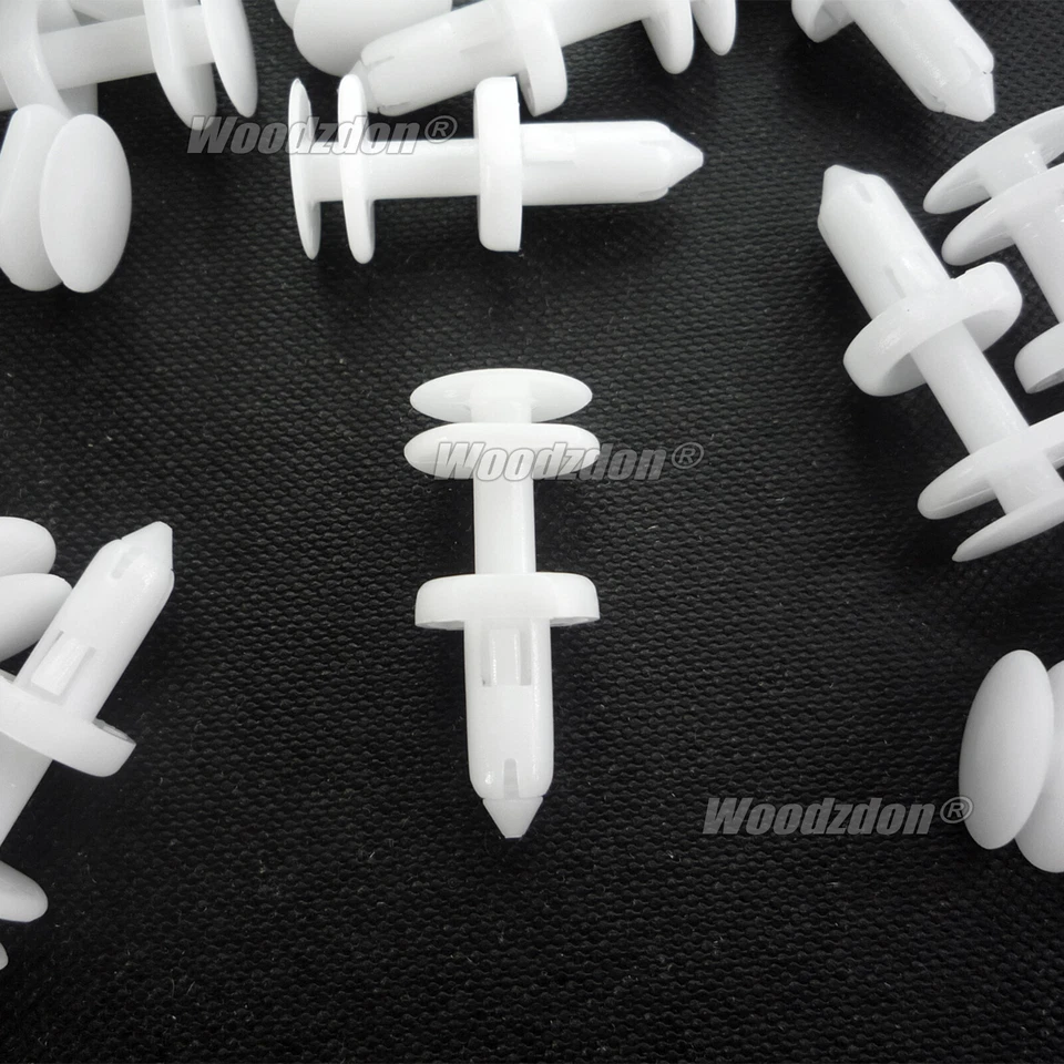 FOR GM C5 C6 CORVETTE DOOR PANEL RETAINER PIN NUT HOLDER SNAP 25 COMPLETE CLIPS - Image 3 of 4