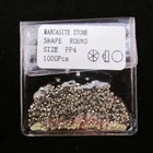 LOOSE MARCASITE STONES 1000pcs SIZE 1.0mm PP4 Round JEWELLERY Premium AA Grade