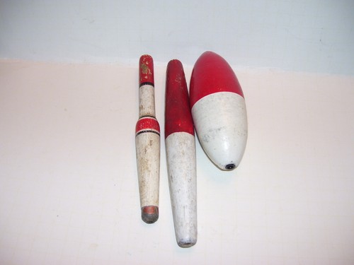 Vintage Great Lakes Angeln Holz Bobber Schwimmer