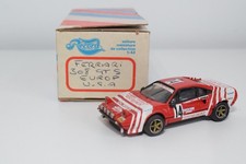 B98 1:43 RECORD FERRARI 308 GTS EUROP U.S.A. #14 RALLY RED EXIBI