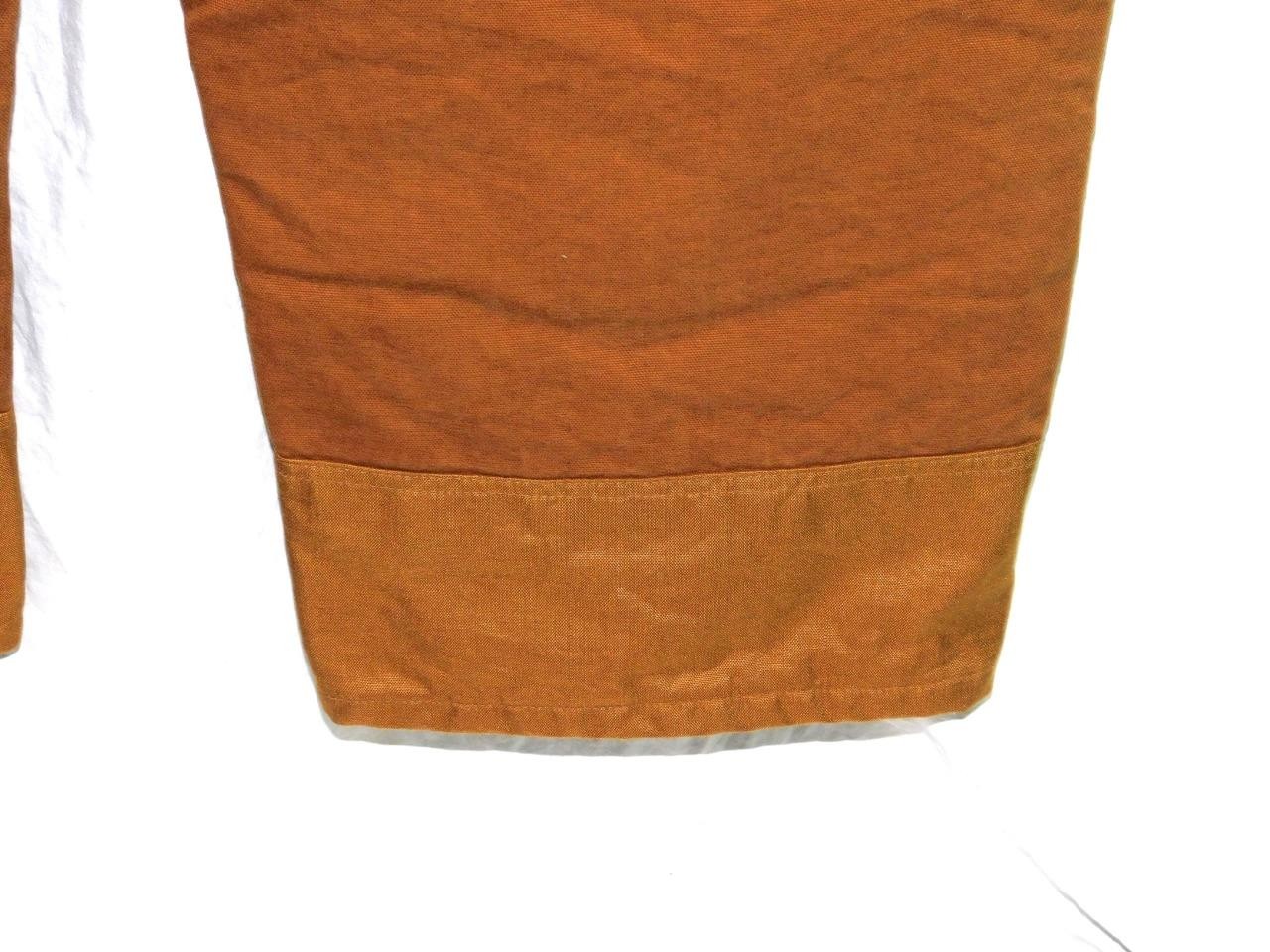 Carhartt 46 x 30 NWT Brown Quilt Lined Pants B194 Sandstone Waist Overall NEW thumbnail 5