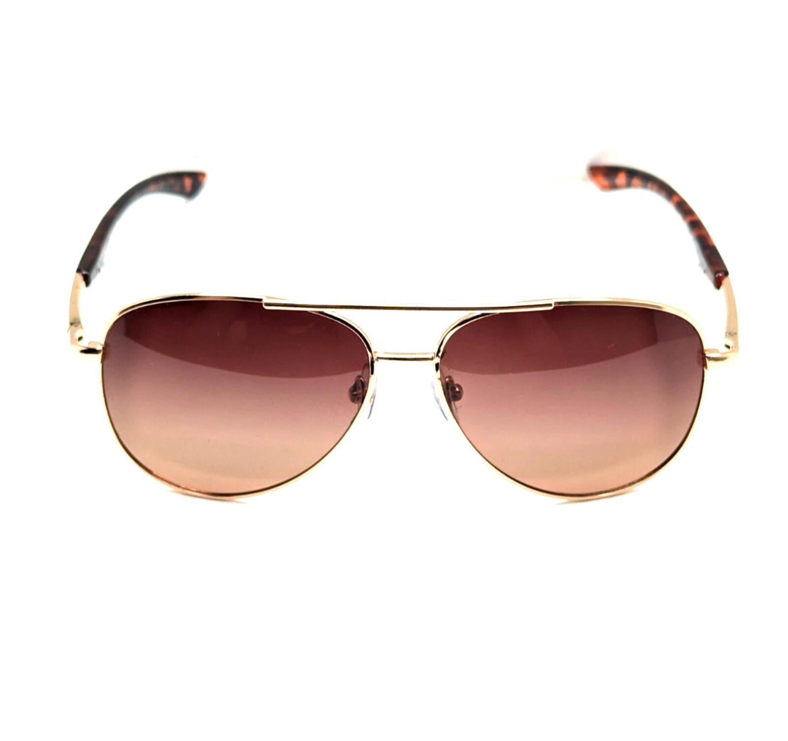 Foster Grant Scout Aviator Brown Polarized Lens Gold Frame Women’s Sunglasses