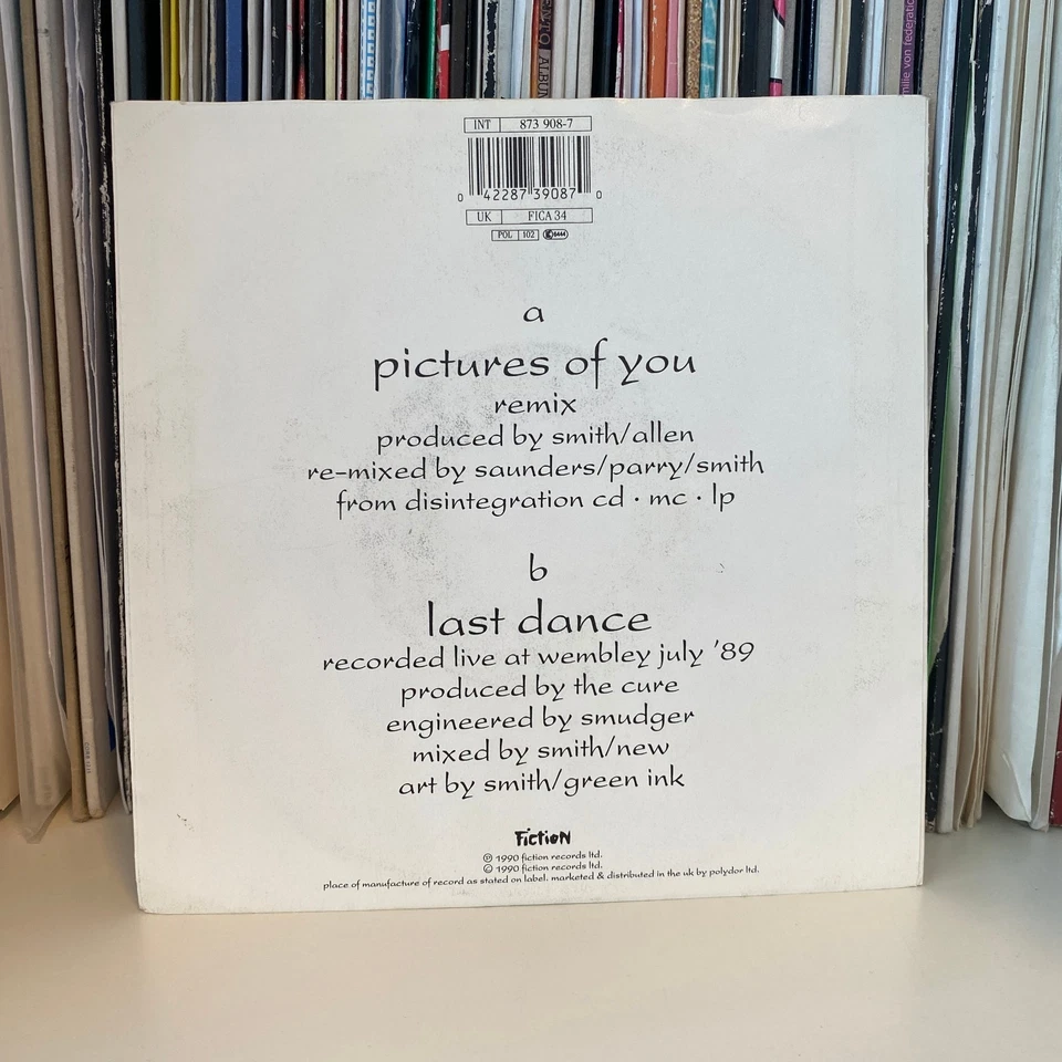 The Cure - Pictures Of You (7") (Very Good Plus (VG+)) - 4107390381 - Bild 2 von 2