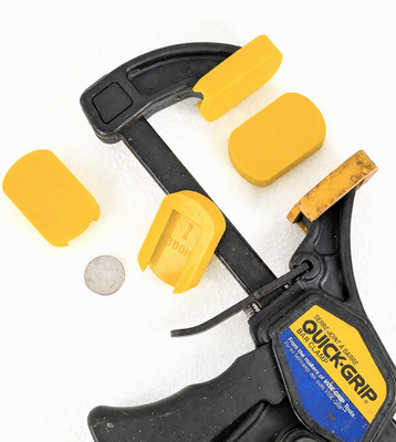 Replacement Quick Grip Jaw Pads for Irwin Med-Duty 300lb Bar Clamp (4 pack)