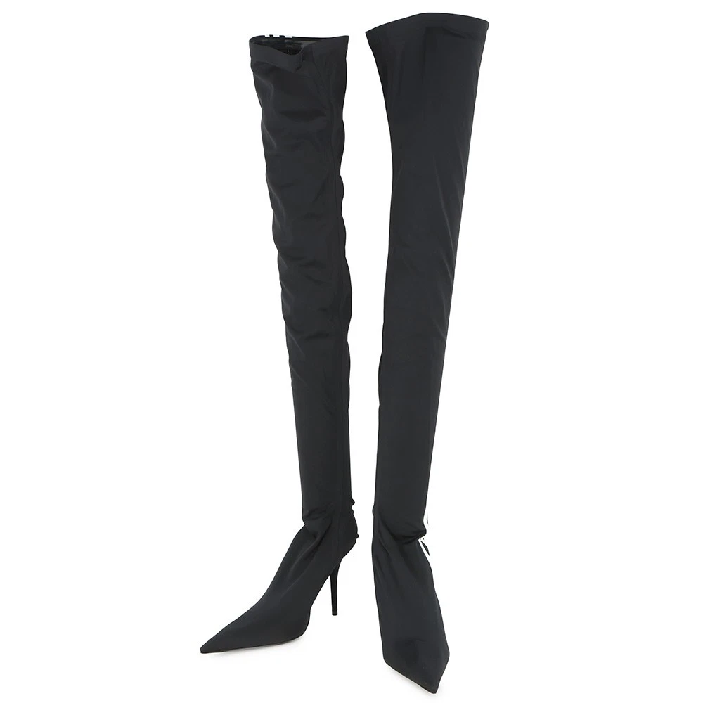 Balenciaga — BALENCIAGA Adidas collaboration Knife over-the-knee boots Size 37 Polyester ...