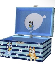 Bluey Musical Jewelry Box for Girls - with Bluey Spin Figurine, As The Song Play