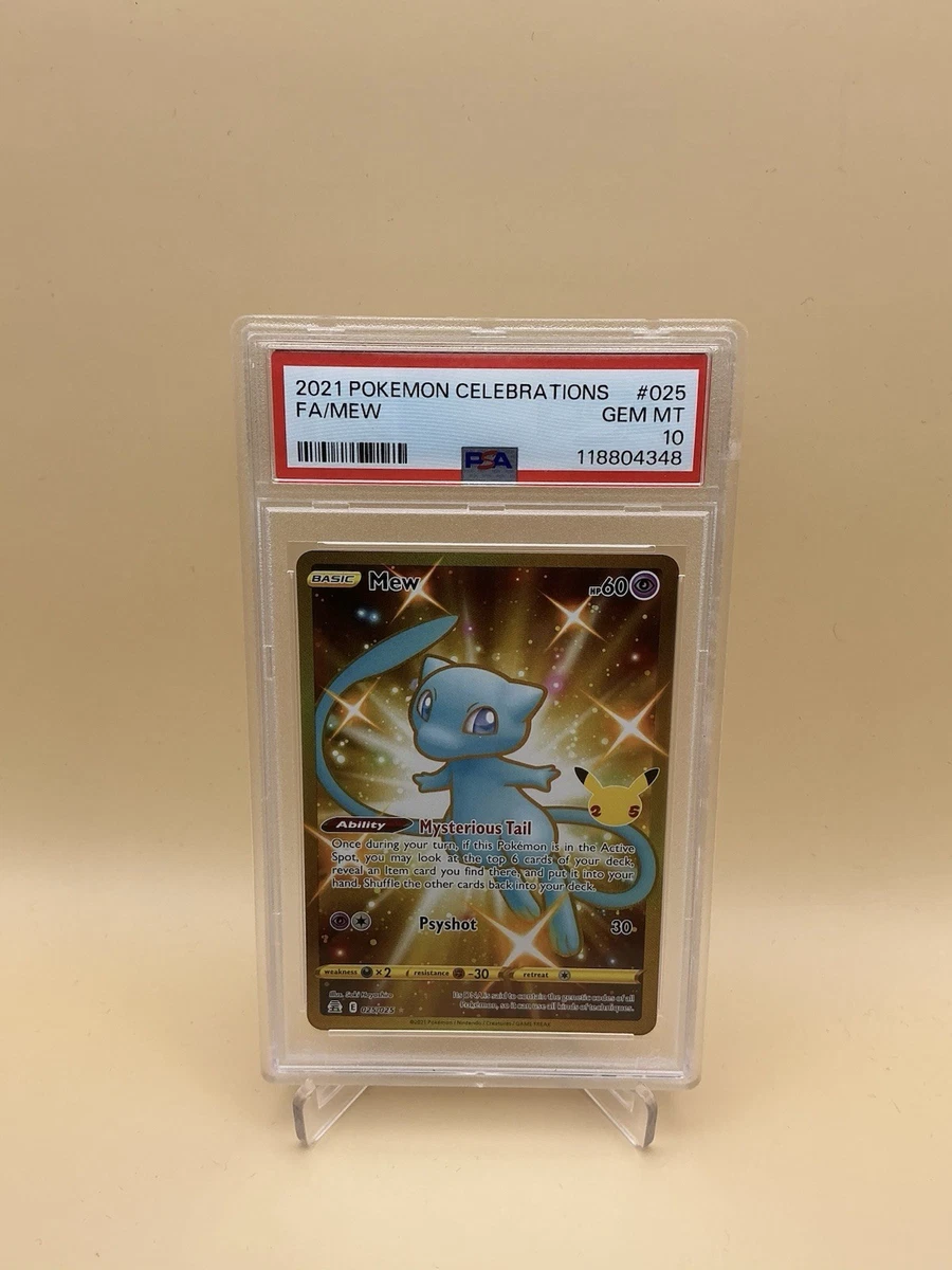 PSA10 ポケモンカード シャイニングミュウ（英語版・ホロ） Mew Pokémon TCG Professional Sports Authenticator (PSA) Grade 10