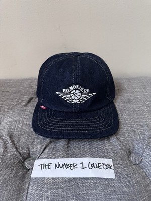 NEW* LEVI'S x JORDAN DENIM WINGS CAP - nike air 3 dad hat leather