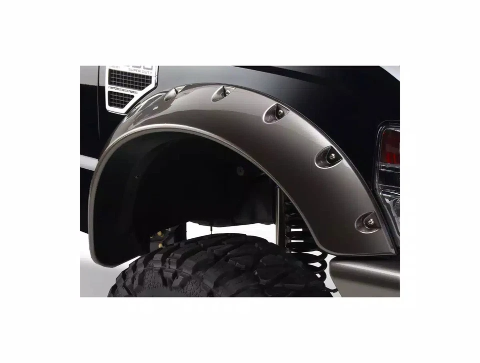 RealTruck Bushwacker Fender Flares Cutout Style Rear 2 Pieces Foto 2 de 4