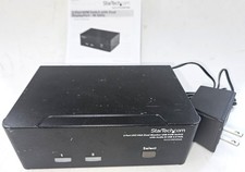StarTech SV231DPDDUA 2 Port Dual DisplayPort USB KVM Switch With Audio USB HUB