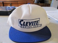 Clevite Engine Part. Ball cap. It's the 1990's era.