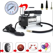 Heavy Duty Portable Air Compressor Car Tire Inflator Electric Pump Auto 12V NEW