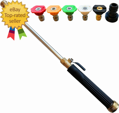 #ad Upgraded Pressure Washer Wand Brass Water Jet Nozzle for Garden Hose $25.50