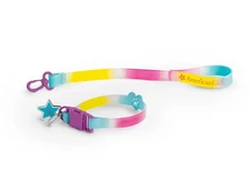 American Girl Rainbow Collar & Leash