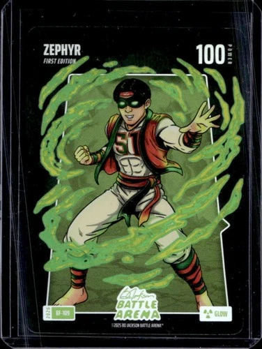 2026 Bo Jackson Battle Arena Zephyr Battlefoils Glow 100, Jung Hoo Lee #BF-109