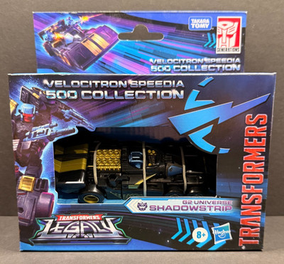 Shadowstrip - Velocitron Speedia - Hasbro Transformers Legacy - NEW - S1