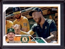 ADAM OLLER 2023 Topps Series 2 #542 Golden Mirror Image Variation SSP