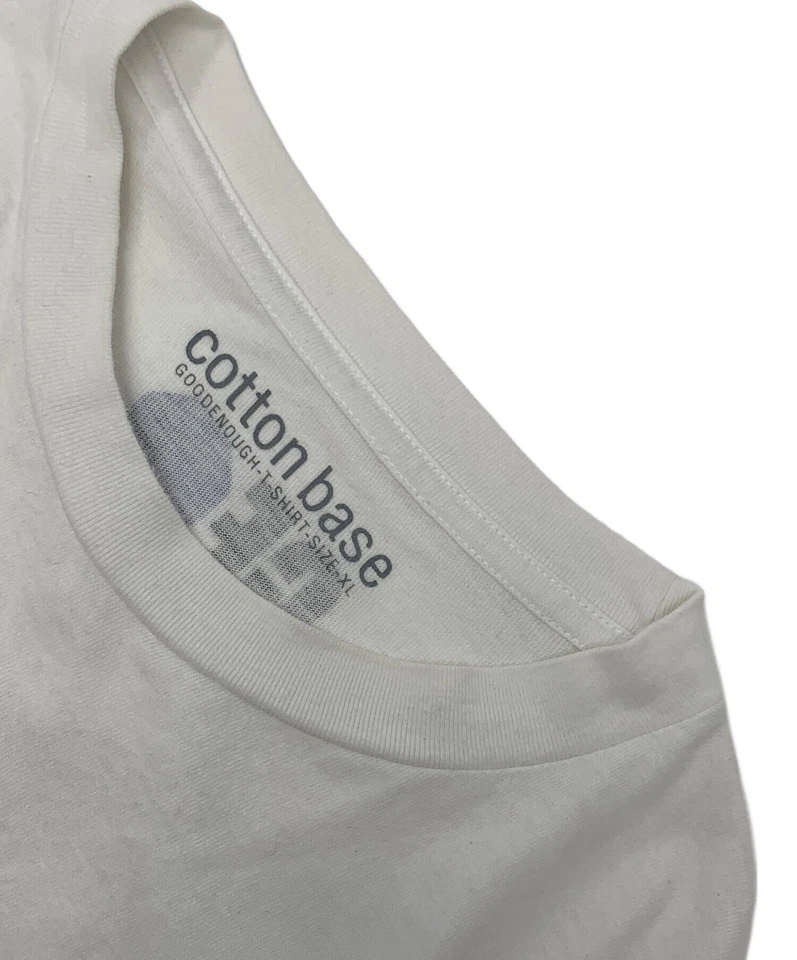 Camiseta GOODENOUGH TAMANHO: XL branca masculina - Imagem 3 de 4