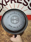 "Fully Restored" GRISWOLD CAST IRON #8 Griddle Large Logo 9" Seasoned Flat