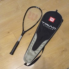 WILSON TRIAD HAMMER 150 CARBON FIBRE SQUASH RACKET
