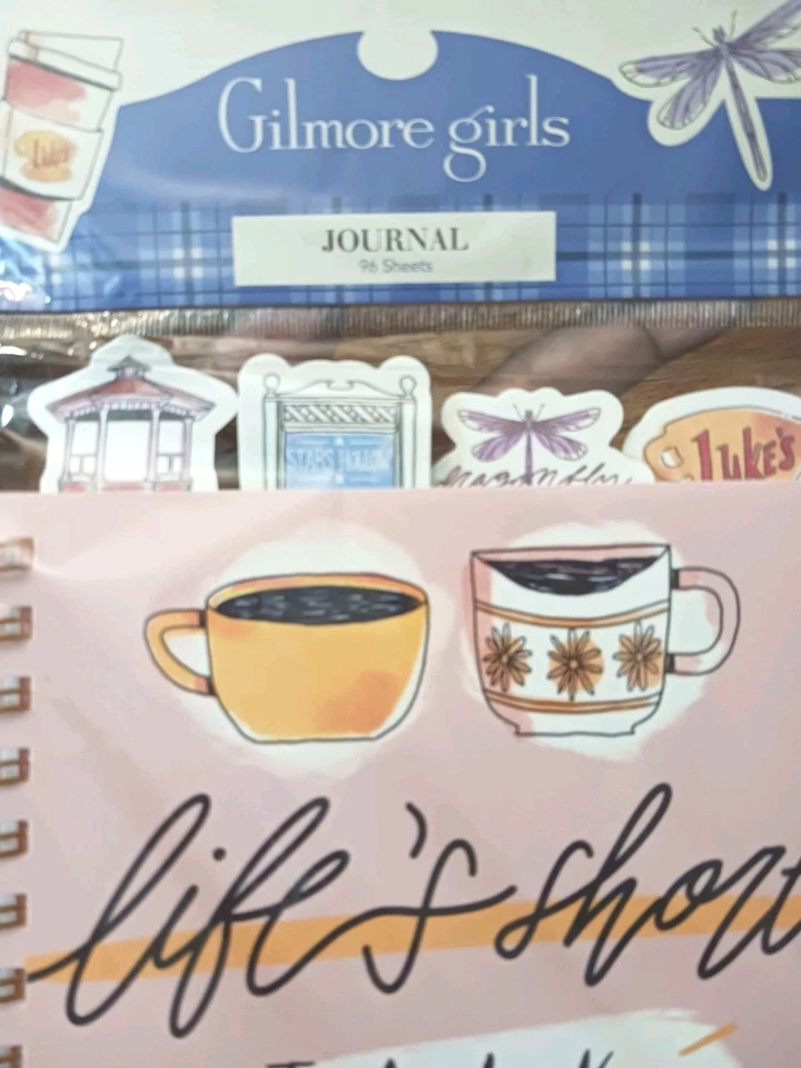 NUEVO Diario Rápido Charla Corta Vida 25 Aniversario Niñas Gilmore 96 hojas Foto 3 de 3