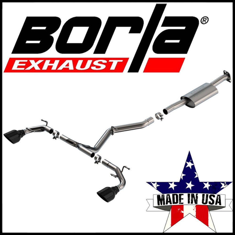 Borla S-Type Cat-Back Exhaust System fit 2022-2026 Subaru BRZ