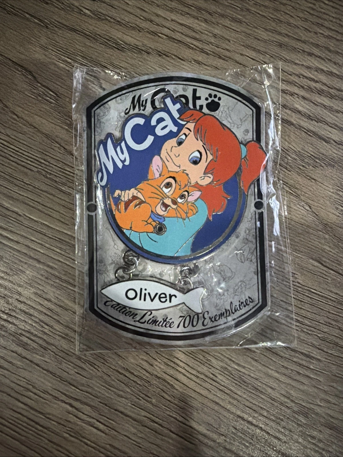 Disney DLP My Cat Series Oliver & Company LE 700 Dangle pin