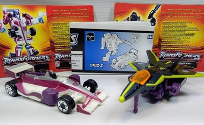 Hasbro Transformers 2000 Robots In Disguise  RiD 2-Pack Skid-Z and Windsheer