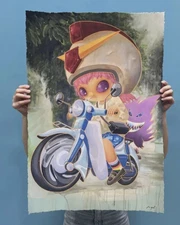 RYOL aka Ryo Laksamana "Motorbike Vibes" Print /175 SOLD OUT